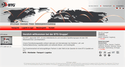 Desktop Screenshot of btg.de
