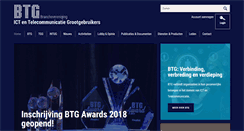 Desktop Screenshot of btg.org